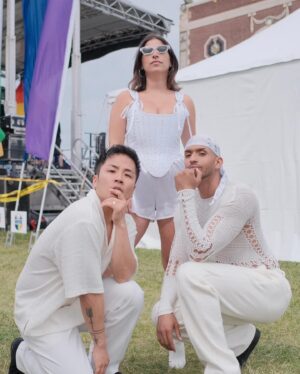 Ariana and the Rose Instagram - A lil NJ Pride dump… we didn’t get a single video of us performing but we took a LOT of self-timer pics ✨💕 Thank you for having me! @pridecenternj 

Pics @artofnouse.camera 
#pride #pridemonth
