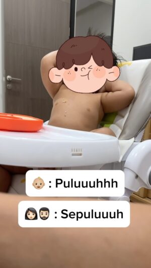 Arie Kriting Instagram - Tiba tiba udah bisa berhitung, walaupun angka favouritenya sepuluh 😂

#Inpersa #TeVinulu #16Month