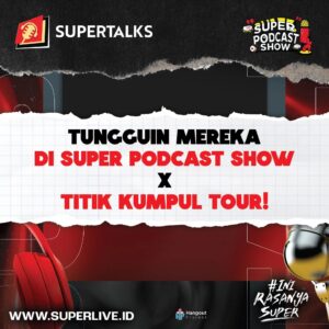 Arie Kriting Instagram - Kalo dengerin mereka ngobrol kayaknya seru banget sih, apalagi kalo lo bisa nonton live podcastnya. Jangan lupa Superfriends, besok kita bakal seru-seruan bareng SUPER PODCAST SHOW X TITIK KUMPUL di Menara Kopi Malioboro, Yogyakarta. Gasss jangan sampe ngelewatin momen seru ini!

#INIRASANYASUPER
#SUPERLIVE
#SUPERMUSIC
#SUPERPODCASTSHOW2024
#SUPERPODCASTSHOW2024DIY
