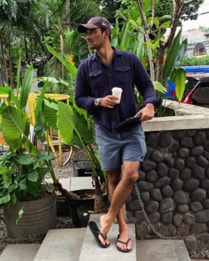 Ario Bayu Instagram - Life goals: going to every meeting with sandals and shorts.
