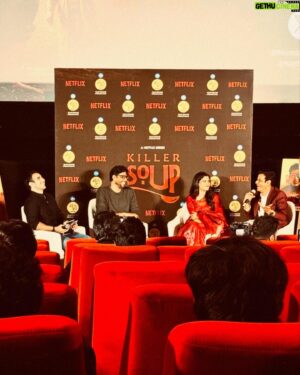 Arjun Mathur Instagram - What a superbly dark and delicious dish this is! 🍲🍲

Masterclass on display by @abhishekchaubey, @konkona, @bajpayee.manoj, @sayaji_shinde and so many more 🙌🏽

Immaculate work by all technicians and departments - what a world and mood you all have created to be savoured 🤌🏽

@teebirdyfly - You make me feel proud beyond words ❤️

Can’t wait to head back into to Mainjur. - Thursday 11th Jan on @netflix_in! 

#KillerSoup #KillerSoupAtJioMami