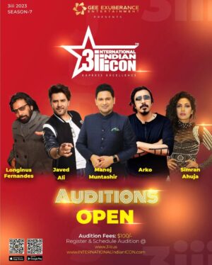 Arko Pravo Mukherjee Instagram - Unique, Global, and With A Judges' Line Up Like this !!
Here's inviting the superstars of tomorrow to come show their talent! 
Prizes & Opportunities galore ... 
Register Now ❤️

#internationalindianicon #3iii #3iii_internationalindianicon