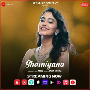 Arko Pravo Mukherjee Instagram - Get ready to be mesmerized by "Shamiyana," an original song by #SaReGaMaPa contestant Sana Arora, in collaboration with Zee Music Company. ❤️

Tune in to the new track and keep watching #SaReGaMaPa on #ZeeTV.

#SRGMP2023 #Shamiyana #SanaArora #ZeeMusicCompany
#ZeeMusicOriginals

@sanaarora10 @arko.pravo.mukherjee @anumalikmusic @neetimohan18
@realhimesh @adityanarayanofficial @anuragbedii @zeemusiccompany @tosiefshaikh