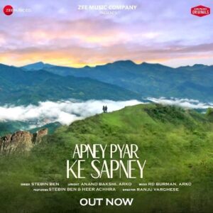 Arko Pravo Mukherjee Instagram - "An honour to re-imagine this gem by Pancham da & Anand Bakshi sir 🙏❤️"

An enchanting rhythm that will have you falling in love ❤️

#ApneyPyarKeSapney, ft. #StebinBen & #HeerAchhra is OUT NOW!

#ZeeMusicOriginals @stebinben @heerachhra @rakbakx @rdburmanofficial @ranju.v @anuragbedii @zeemusiccompany @tosiefshaikh
@rhsharma504 @studio5o4 @shaanbromusic @sujitrtiwari @shankarabhishek