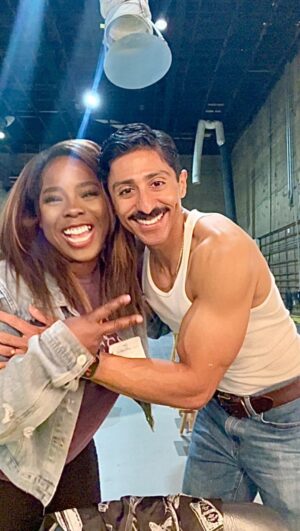 Arlene Martin Instagram - So wonderful grooming this beautiful soul! So awesome meeting you! @vernonmeenajahaja 💗🥂