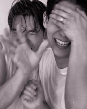 Arm Sappanyoo Panatkool Instagram - Happy Songkran Day 💦🔫😁 
สุขสันต์วันสงกรานต์ 2024 #พอร์ชอาม #porscharm #สงกรานต์