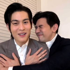 Arm Sappanyoo Panatkool Instagram - ตื่นเต้นมากกกกก เป็นกำลังใจให้ด้วยนะครับ กับ PorschArm The Wedding : Asia's First LGBTQIA  Marriage Reality Series ❤️🏳️‍🌈❤️ #PorschArmTheWedding #พอร์ชอาม #PorschArm