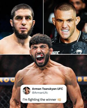 Arman Tsarukyan Instagram - Arman Tsarukyan has his sights set on UFC lightweight gold 👀 #UFC300