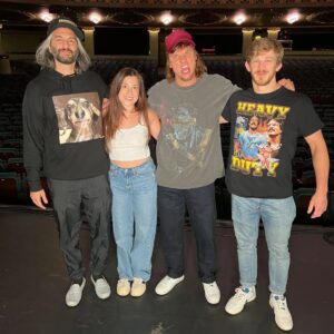 Arnold Allen Instagram - Great to meet @theovon and @amircomedy after the show yesterday, highly recommend getting out to a show if you can! So funny 👌🏼

Back to training