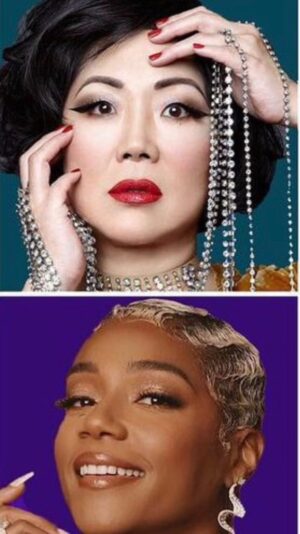 Arsenio Hall Instagram - Sharing the @thecomedystore audience with two of the very BEST‼️ @tiffanyhaddish @margaret_cho 
🎤🎤🔥
@horriblyfunnycomedy
