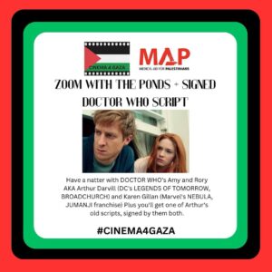 Arthur Darvill Instagram - https://uk.givergy.com/cinemaforgaza/