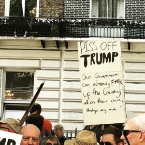 Arthur Darvill Instagram - #lovetrumpshate
