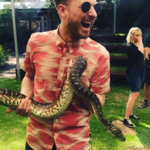 Arthur Darvill Instagram - Had a great time with this guy. Thanks Australia.