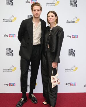 Arthur Darvill Instagram - Thank yipu @skyarts for inviting Inès and myself to the south bank awards. . We got to wear nice clothes and I got to present an award to the magical @selfesteemselfesteem