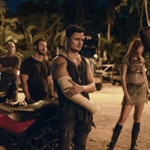Arturo Castro Instagram - Happy @roadhousemovie release day to all who observe!! We put our hearts into this and literally left some blood in the water. Get together w your friends and watch this action packed, wonderful film.

Eternally grateful to @dougliman for having me along for the ride. Let’s gooooo!