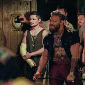 Arturo Castro Instagram - Happy @roadhousemovie release day to all who observe!! We put our hearts into this and literally left some blood in the water. Get together w your friends and watch this action packed, wonderful film.

Eternally grateful to @dougliman for having me along for the ride. Let’s gooooo!