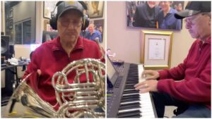 Arturo Sandoval Instagram - “Days of Wine and Roses,” Henry Mancini, composer.
I am still in the process of learning how to play this beautiful instrument.
(it was recorded straight into the iPhone)