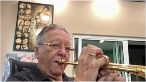 Arturo Sandoval Instagram - Just checking in early morning, after a warm-up, of course.