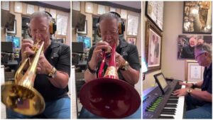 Arturo Sandoval Instagram - “Cubaneando” antes de ir a dormir.