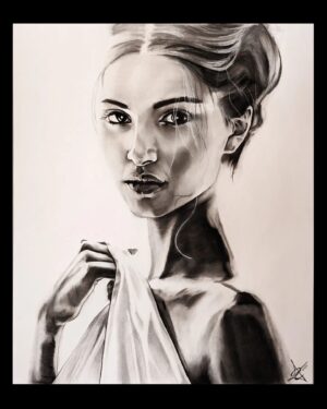 Arunoday Singh Instagram - TARA💫

(Charcoal 3ft x 4ft)

On a whim, after coming across this photograph of the extraordinary @tarasutaria by the extraordinary @sashajairam , i decided to take a crack at it, with both their blessings.

I did neither of them justice, but the piece has something i really like...

Again not for commercial purposes. Just practice practice practice.

#sufisoulartistry
#charcoaldrawingstarr