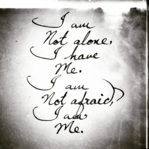 Arunoday Singh Instagram - •
I am
Not alone,
I have
Me 
I am
Not afraid,
I am
Me.
•
•
#RemindYourselfEveryday
#HowMuchPowerSleepsInYou
#SufiSoulPoetry