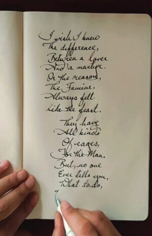 Arunoday Singh Instagram - •
I wish I knew
The difference,
Between a lover
And a martyr.
Or the reason,
The Famine,
Always felt
Like the feast.

They have 
All kinds 
Of cages
For the Man 
But, no one
Ever tells you,
What to do,
With the Beast.
•
•
#SufiSoulPoetry 
#MonsoonsRainPoemsToo