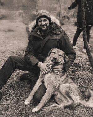 Arunoday Singh Instagram - Making the right friends, wherever I go.  One of a pack of dogs running wild, in the forest where we were working. Made my day. Gladdened my heart.

All it takes, is one sweet pupper, to chase all the blues away.  If I lived in these mountains, this one I would have taken home.  And then probably the rest of the pack too.