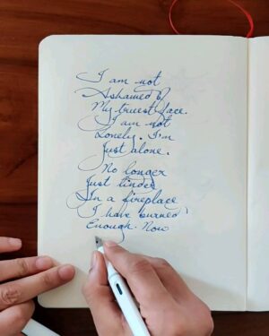 Arunoday Singh Instagram - •
I am not
Ashamed of
My truest face.
I am not 
Lonely. I'm
Just alone.

No longer
Just tinder
In a fireplace.
I have burned
Enough. Now
I am stone.
•
•
#SufiSoulPoetry