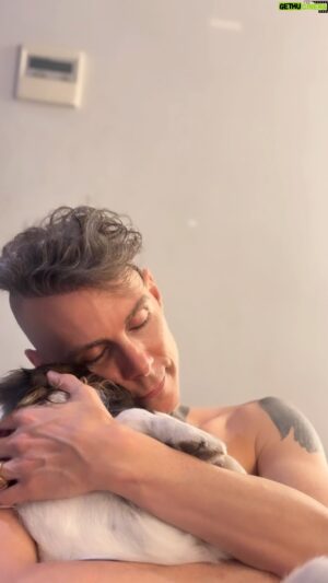 Asaf Avidan Instagram - The unsung heroes of these insane three months! Thank you Cassiopeia and Calliope, who made every day of this tour homey, familiar, loving, furry, and awesome. Having them to center and ground me whether I’m high or low or anything in between is a gift and a life vest. Love isn’t a big enough word to describe the relationship I have with these little muppets. 🦊🐶♥️