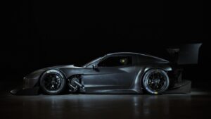 Ash Thorp Instagram - We aimed to preserve the authentic beauty of the C6 Corvette’s iconic lines while expanding its potential for Feras’s racing ambitions. Lowering the car for improved aerodynamics at high speeds was crucial, leading to modifications in the front bumper, lip, front fenders, side skirts, rear 3/4 panel, diffuser, wing, and uprights. We redesigned wheel arches for maximum suspension clearance, allowing the car to sit 3 inches lower than before, and widened it to enhance track width. Stay tuned for more details on the extensive modifications made throughout the build.

-

Fun Fact - The C6V3 body width has increased over 15cm/5.9in to fit the new components / design.

-

| @momomotorsport |  @pfitznerperformancegearbox | @gspeed_official | @garrettmotion |  @quartermasterusa | @alconbrakes | @stabilbrand | @303carcare | @latemodelengines | @vpracingfuels | @holleyperformance | @heatwavevisual | @fuelab_fuel_systems | @eibach_world | @michelinusa | @motec_global | @motioncontrolsuspension | @callies_performance | @getplasticity | @coronarender | @maxonvfx

-

#corvette #engineering #timeattack #staytuned