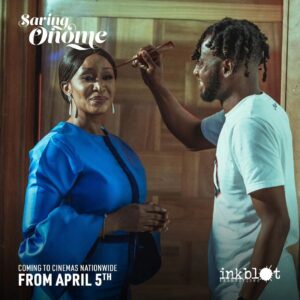 Ashionye Michelle Raccah Instagram - Reposted from @inkblotpresents Ten pictures, one movie! Saving Onome is coming to a cinema close to you in less than a month. Set a reminder.
#SavingOnomeFilm
#april5th