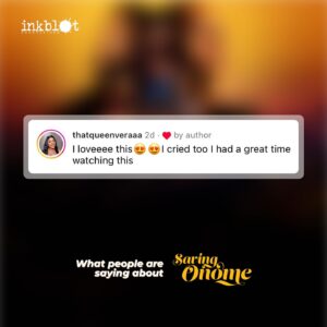Ashionye Michelle Raccah Instagram - Have you seen Saving Onome? Now is the time to do so🔥

#savingonomefilm 
#inkblotpresents 
#inkblotstudios