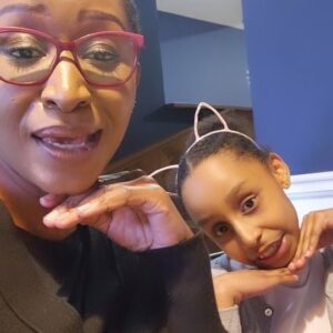 Ashionye Michelle Raccah Instagram - My #cheerleader ❤️ 
#MiniMe