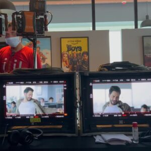Ashish Shakya Instagram - Had fun working with Achcha Insaan No. 1 @varundvn for the new @primevideoin promotional campaign. Also props to @vasanbala and team for a super fun shoot ❤️ Swipe to see just a fraction of the nonsense we made Varun do.