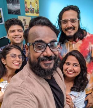 Ashish Shakya Instagram - We look like the cast of a cancelled Bindass TV sitcom. Something called Yaari Dosti Aur Bawaal. Why was it cancelled? Because it was called Yaari Dosti Aur Bawaal.