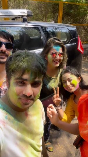 Ashish Verma Instagram - Happy Holi !! ❤️🌈 

#holi #love #color #peace #2024