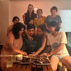 Ashish Verma Instagram - An evening with family. Thank you all for making the day super special!!♥️
Love and light 
#latepost #gratitude #friends #family