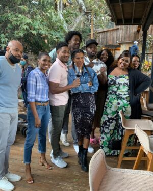 Ashleigh Morghan Instagram - ✨Meet Simone✨

Hiii y'all! I'm making my debut as Simone on tonight's episode (Episode 9) of @nbc Grand Crew! I had such a blast with this cast and the crew was just as amazing. I couldn't stop laughing! So grateful for this opportunity. ❤️🙏🏾 

🍾 So grab a glass (or bottle) of wine and tune in with me tonight to watch on NBC (Hulu and Peacock tomorrow) at 8:30 PST! 

Creator: @philaugustaj 
Writer: @davidphillips 
Director: Cortney Carrillo 

#grandcrew #grandcrewnbc