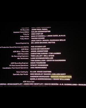 Ashleigh Morghan Instagram - Maggie’s Mama monkey sounds shook our worlds in Kingdom of the Planet of the Apes. WE’RE SO PROUD.
🥰🥰🥰🐵🥰🥰🥰

“But I want to make sure the chicken nuggets are celebrated!” - @maggiethebard