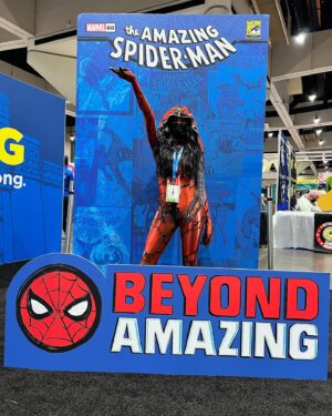 Ashleigh Morghan Instagram - Baby's first SDCC was such a blast omg! I got to cosplay and take photos with a mini version of myself, got into HALL H twice, saw two of my friends host panels, saw exclusive trailers and got super dope gifts. I explored the streets of San Diego (which I loved) and got to geek my brain off!! Haha back in LA now I can fully process, or at least begin to process how amazing this con was.

To @coyjandreau thank you SO much! Because of you I got to have the best first time at San Diego comic con! I got to see you interview KEANU REEVES and comic geniuses in HALL H! You killed it and I'm so blessed to have you as a friend! 

To @sarah_porti you, you are a rare and beautiful soul! Thank you for allowing me to tag along to HALL H AGAIN to see the COOOLEST trailers, watch my favorite actors on panels and just nerd out. I am eternally grateful. (Thank you Michael also for giving me his wristband)! 

To @hottopic for throwing one of the BEST parties at SDCC! AT AN ARCADE! I got to reconnect with some of my favorite friends and delicious food and drinks and play video games!

And to @weaudition for throwing the dopest networking connecting party at SDCC! I saw my favs and met new ones!! 

K I'm gonna go cry, hydrate, nap, and hibernate. #sdcc2022 #sdcc #htfinatic #htxsdccmeetup #sponsoredbyht #hallh #cosplay #cosplayer #convention #hottopic