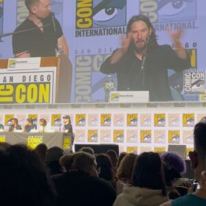 Ashleigh Morghan Instagram - Baby's first SDCC was such a blast omg! I got to cosplay and take photos with a mini version of myself, got into HALL H twice, saw two of my friends host panels, saw exclusive trailers and got super dope gifts. I explored the streets of San Diego (which I loved) and got to geek my brain off!! Haha back in LA now I can fully process, or at least begin to process how amazing this con was.

To @coyjandreau thank you SO much! Because of you I got to have the best first time at San Diego comic con! I got to see you interview KEANU REEVES and comic geniuses in HALL H! You killed it and I'm so blessed to have you as a friend! 

To @sarah_porti you, you are a rare and beautiful soul! Thank you for allowing me to tag along to HALL H AGAIN to see the COOOLEST trailers, watch my favorite actors on panels and just nerd out. I am eternally grateful. (Thank you Michael also for giving me his wristband)! 

To @hottopic for throwing one of the BEST parties at SDCC! AT AN ARCADE! I got to reconnect with some of my favorite friends and delicious food and drinks and play video games!

And to @weaudition for throwing the dopest networking connecting party at SDCC! I saw my favs and met new ones!! 

K I'm gonna go cry, hydrate, nap, and hibernate. #sdcc2022 #sdcc #htfinatic #htxsdccmeetup #sponsoredbyht #hallh #cosplay #cosplayer #convention #hottopic