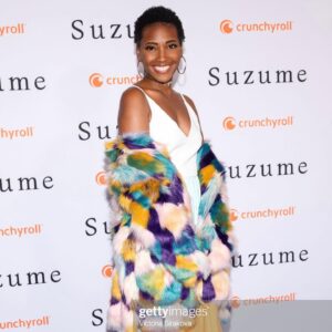 Ashleigh Morghan Instagram - ✨This film has been on my radar for at least five months (swipe to see my post about it). I am eternally grateful to @crunchyroll for the invite to the World Dubbing premiere of Suzume! Such a huge fan of @makoto.shinkai! 

❤️: If you loved Your Name and Weathering with You, or you just want to see a really great anime movie then you have to see Suzume in theatres April 14th! 

#suzume #makotoshinkai #crunchyroll #sony #sonypictures.