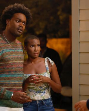 Ashleigh Morghan Instagram - 📺: Trouble in paradise?? An all new episode of Grand Crew is streaming on Peacock! Watch and find out why Simone is making this face!! 

✨: New episodes of Grand Crew drop Fridays 8:30/7:30c on @nbc and streaming the next day on @peacock ! Pour a refill and tune in! 

#grandcrew #nbc #peacocktv #troubleinparadise #ashleighmorghan #grandcrewnbc