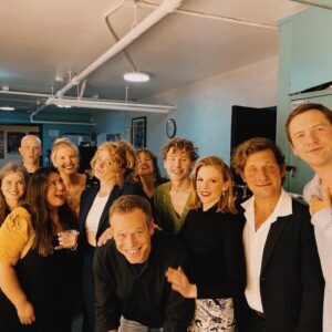 Ashley Bell Instagram - Summer ☀️🥰!!! Sunday co! Hattie! 🐶 Bees! 🐝 SO insane nuts grateful to perform and create with this Company and bring some bonkies to life! Such a time of absolute dreams- esp with everything going on in the world and the industry- to have a place to perform and laugh and rip off arms and eat frosted animal cookies. #bees #sundaycompany #greatpyrenees #theatre #arm #kennyrogers #poke