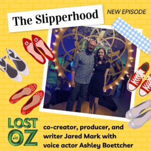 Ashley Boettcher Instagram - GO FORTH✨ 📖🌪️✨

join us on the pod peeling back the Ozonium curtain on our favorite Oz animated series @lostinozofficial with @bureauofmagic founding partner, co-creator, executive producer, and writer @thejaredmark and the voice of Dorothy herself @boettcherashley ‼️what a GIFT to speak to these two marvelous humans who felt like old friends 🫶🫶

also BIG NEWS!

@lostinozofficial’s first 2 seasons are available on @amazonprime but y’all, their story ain’t over yet!

listen to the episode to find out what’s in store next 🎧
🖇️ in bio 

#animatedseries #lostinoz #tvseries #amazonprime #showrunner #voiceactor #wizardofoz #thewizardofoz #tvadaptation