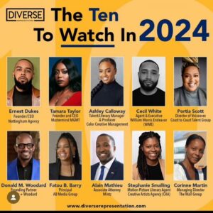 Ashley Calloway Instagram - Beyond grateful for this recognition! It’s a blessing to do what I love & continue to grow while doing so🙌🏾 A lot of hard work, dedication, success & failures to get here & I’m just scratching the surface🔥

Thank you Diverse Representation for the honor but most importantly for seeing US & being a safe space for reps of color to exist & collaborate❤️✊🏾

All my love to my amazing team at ColorCreative & Hoorae💜
Forever grateful for my amazing clients & their incredible work 💕

2024 will be a great year for us all✨The hustle never stops, so make it happen✨