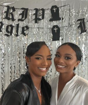 Ashley Calloway Instagram - Maid of Honor Duties are complete💕 What a beautiful wedding for The Prince’s✨Blessed & Grateful #AtoZ23
