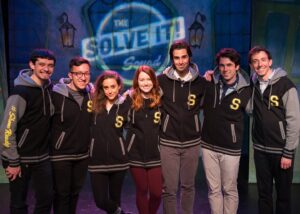 Ashley Clements Instagram - Day 9 of 10-day Performer/Artist Challenge...
What a joy it was rehearsing and performing #SolveItSquad with these hilarious, generous, lovely humans, and to travel to NYC with them and perform this show for delightful audiences and to reconnect with my love for live performance.
.
.
.
I nominate @jonyricker @slowpez8 @brianro_______ @coreylubo @gabespan 
I was nominated by @brendanabradley
#performerchallenge #artistchallenge