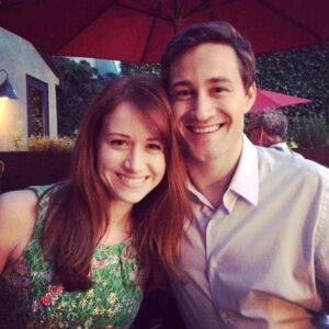 Ashley Clements Instagram - 10 years ago I went on my last first date (not pictured - but look at those lil babies). This is the second time our anniversary has fallen on Thanksgiving - a Thanksversary, if you will - and it feels appropriate because there’s nothing in this life I’m more grateful for than this brilliant, funny, dedicated, thoughtful dreamboat and the partnership we’ve built over the last decade. Love you, Boo 😘