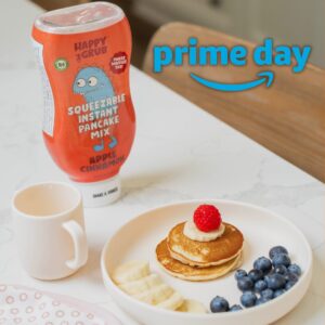 Ashley Davies Instagram - It's like Christmas in July! 🎁🗓️ We are celebrating #AmazonPrimeDay by giving you 30% off Yummy Banana & Apple Cinnamon and 50% off our Whole Wheat! Perfect time to grab your kitchen essentials, a gift for someone new, or try a new flavor! This deal ends tomorrow, so don't miss out!

#EatHappyGub #pancakes #pancakeart #messfree #pancakelover #breakfastideas #kidsbreakfast #instantpancakes #amazonprime #amazonprimeday #finditonamazon